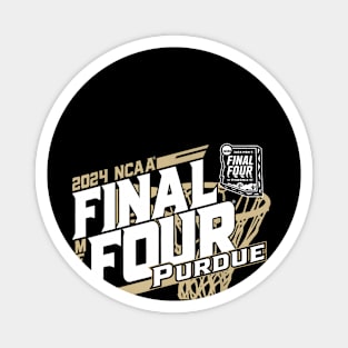 Purdue Boilermakers Final Four 2024 College Basketball Magnet